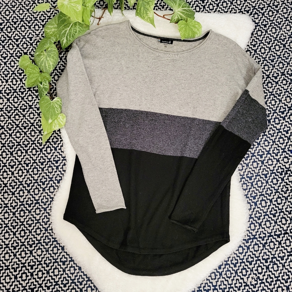 Smartwool Shadow Pine Wool Blend Crew Sweater Size XS - Picture 2 of 8